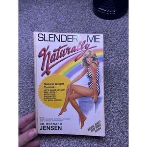 Slender Me Naturally Book‎ Bernard Jensen